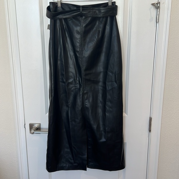 nwt BLANK NYC Faux Leather Maxi Skirt - Picture 5 of 10